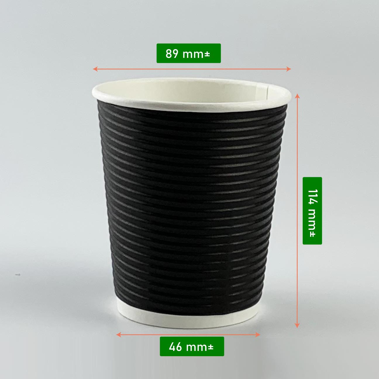 black coffee cup