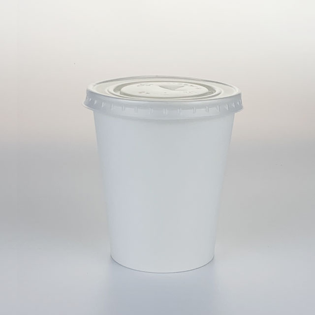 white paper cup