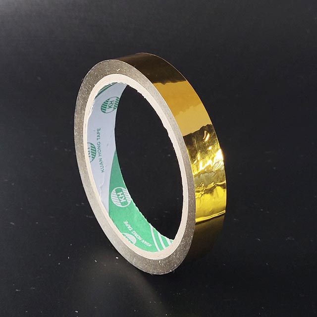 metallized gold tape 15mm