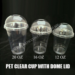 clear cup disposable