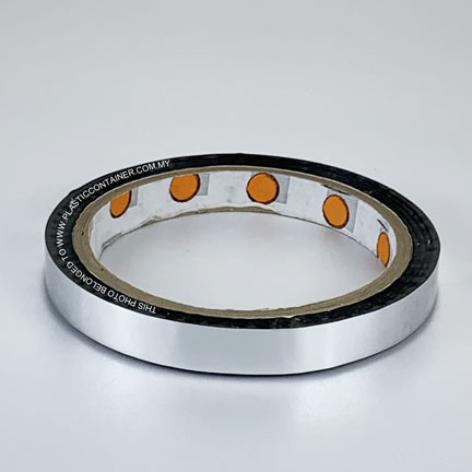 silver metallized tape