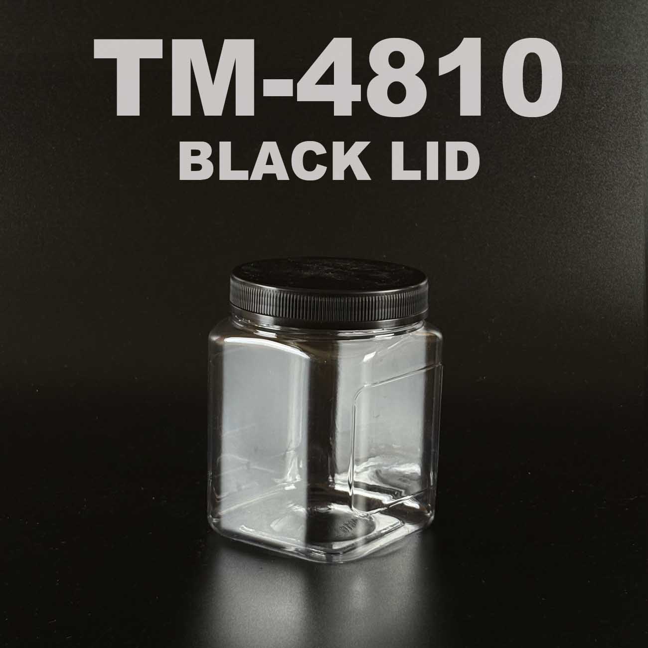 pet bottle 1000ml with black lid