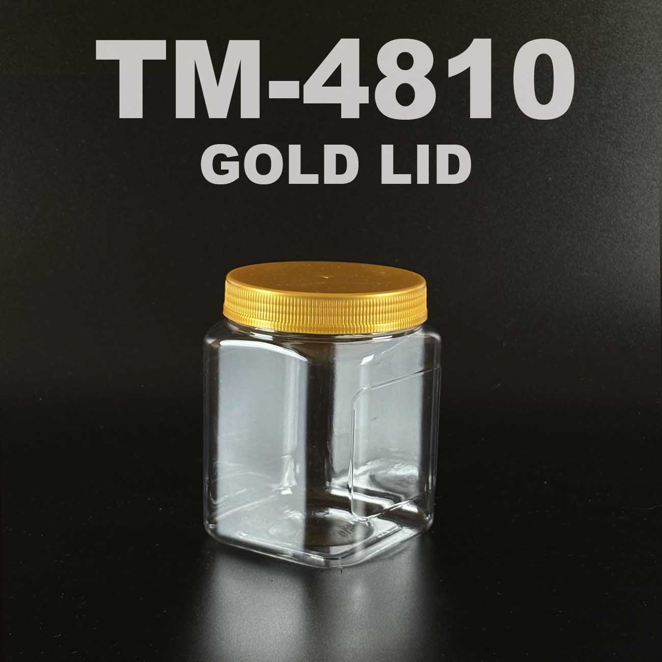 pet bottle 1000ml with gold lid