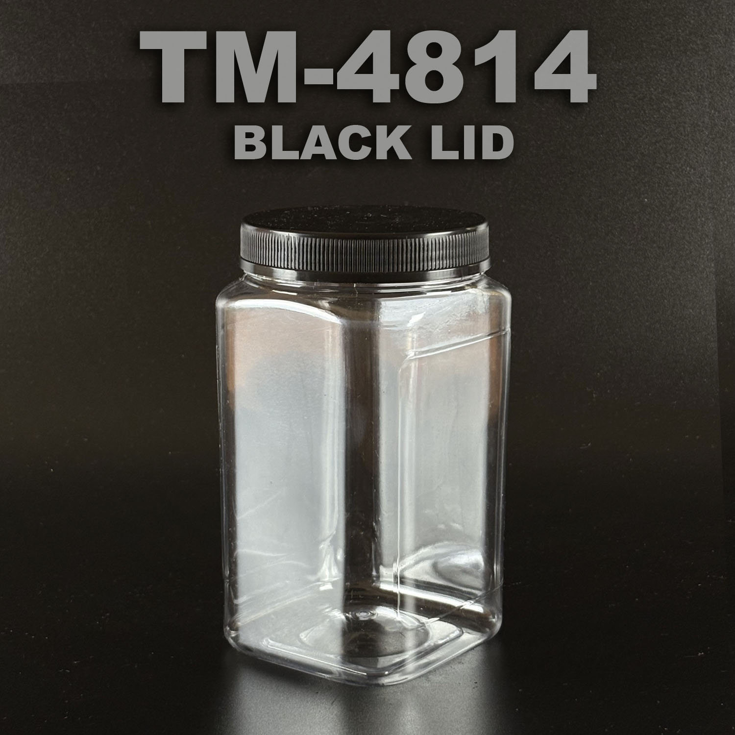 pet bottle 1400ml with black lid