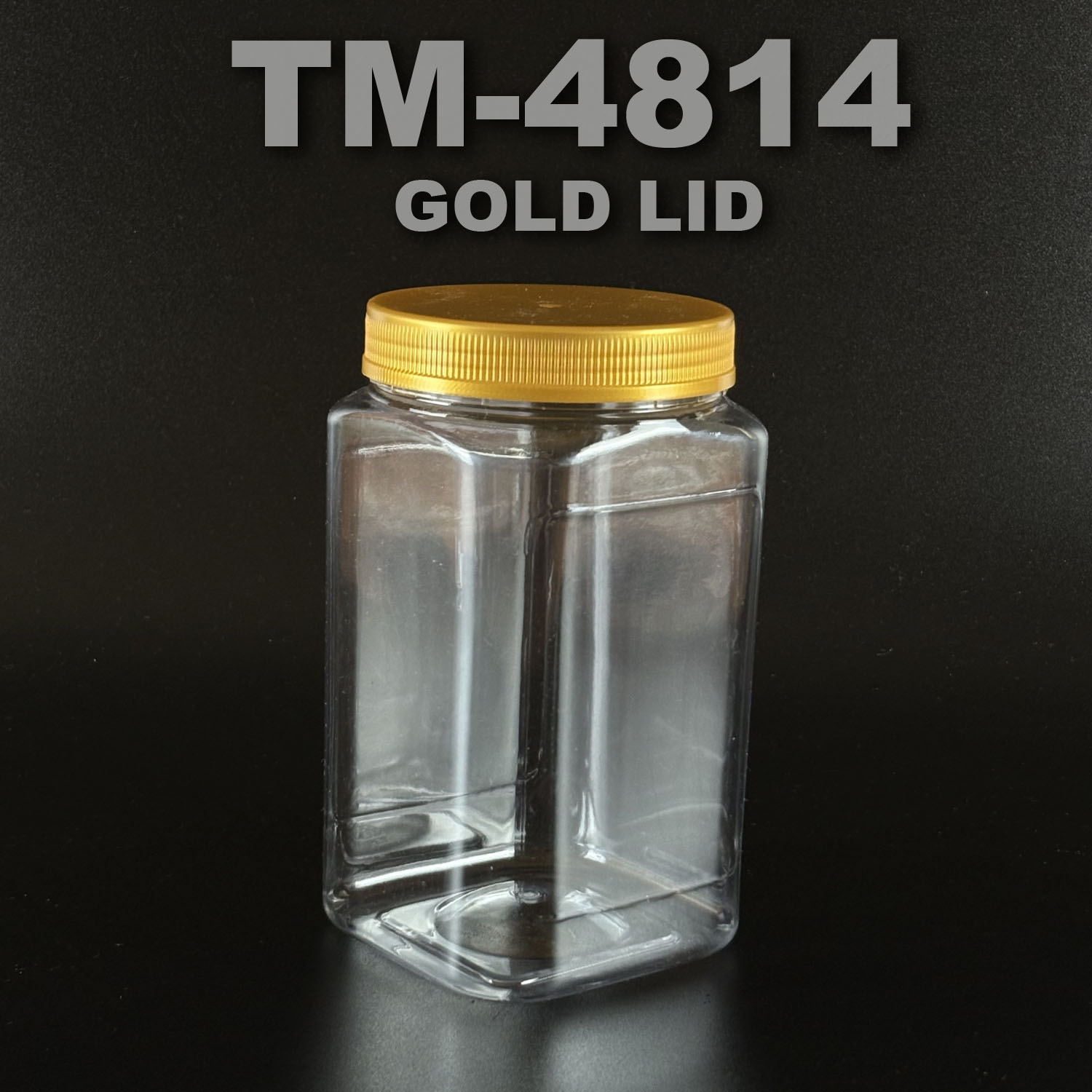 pet bottle 1400ml with gold lid