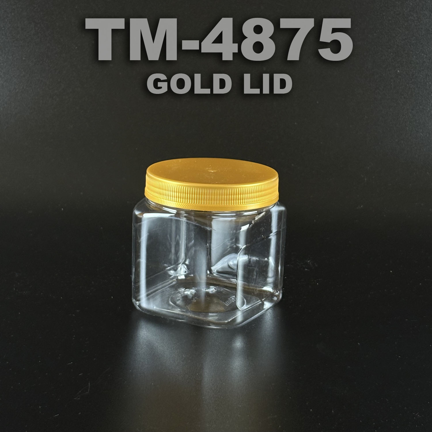 pet bottle 750ml with gold lid