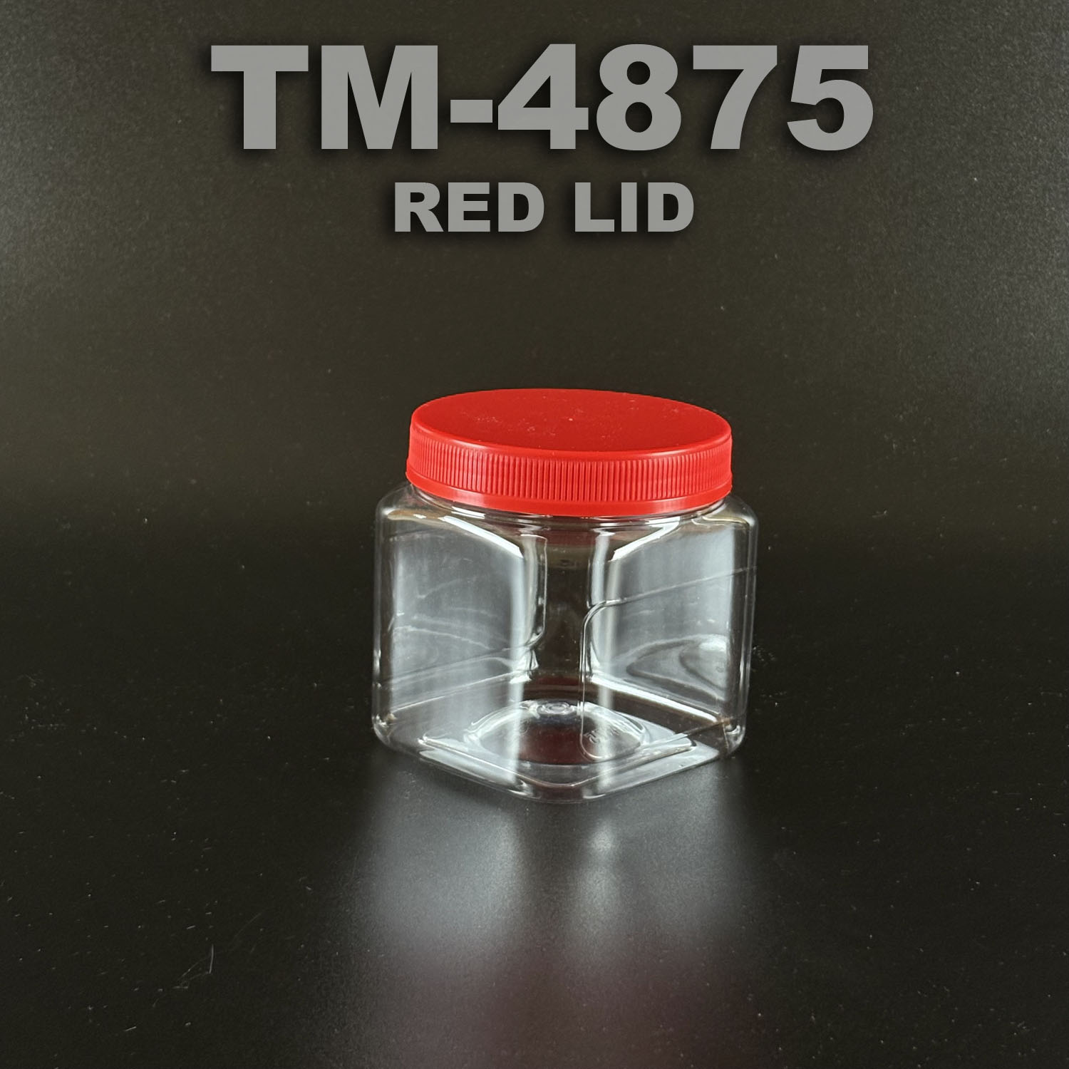 pet bottle 750ml with red lid